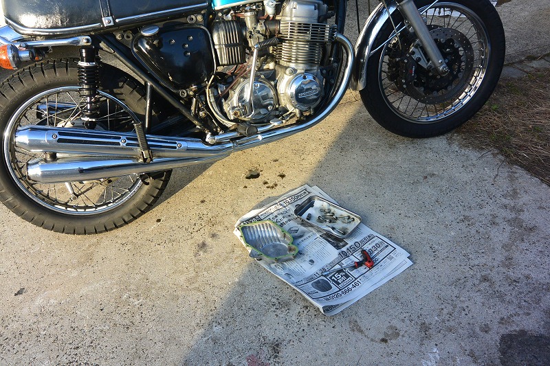 1年保証』 cb750four k2より取り外し オイルラインホース 自動車