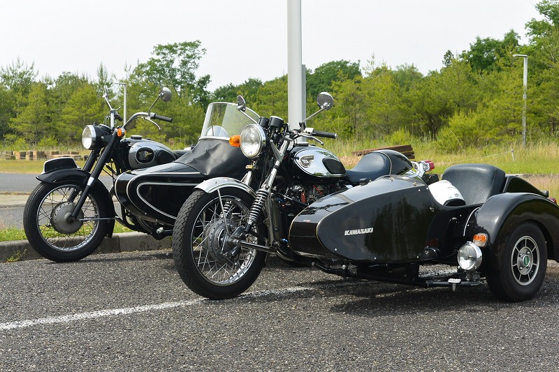 W1に付いていたサイドカー KAWASAKI W1SA SIDECAR | Mr YASUO SAITO | 1970年にW1-SAに純正として
