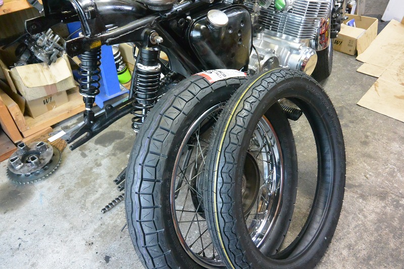 CB750fourホイール&タイヤ CB750fourタイヤ cb750fourリアホイール CB750FOUR ホイール＆タイヤセット