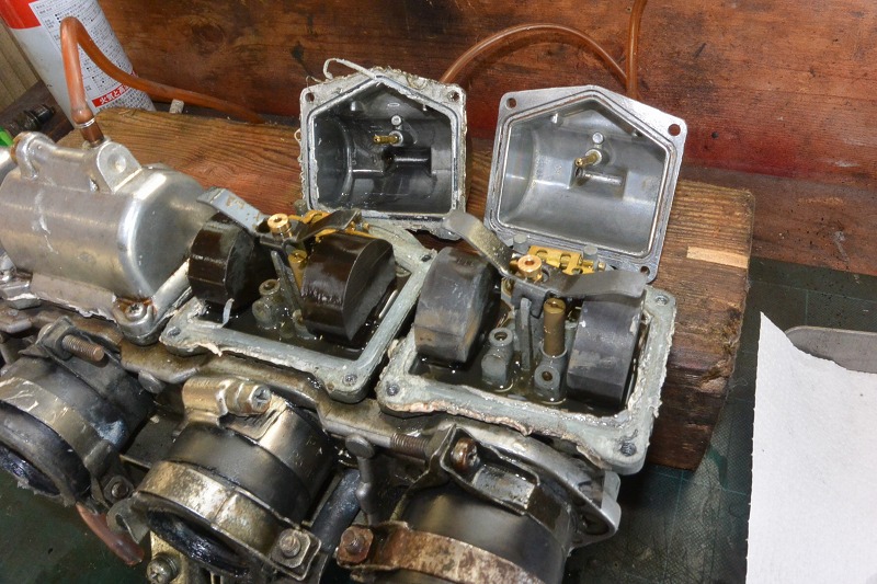 CB550 キャブレターで悩む | 万年NAのバイク日記