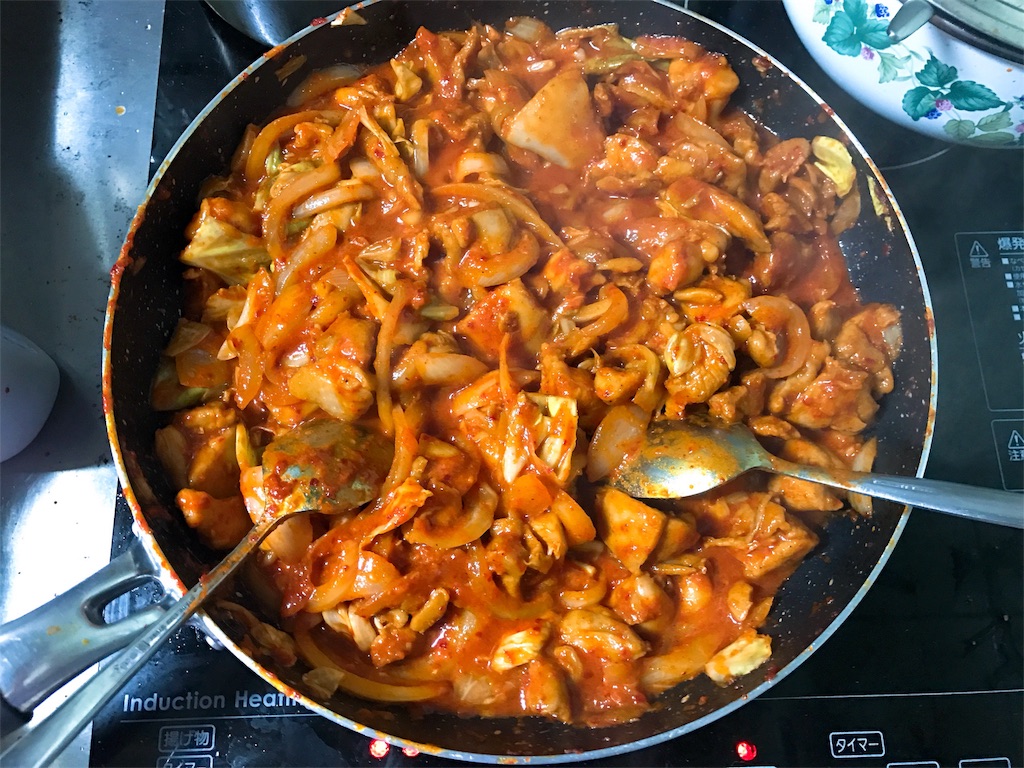 ダッカルビ 닭갈비 の作り方 韓国語通訳日誌