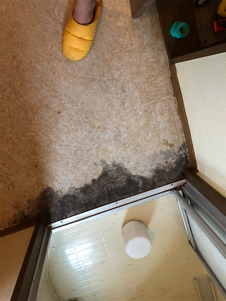 Diy14 古いクッションフロアの剥がし方 満腹男の不動産活動の心得