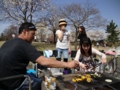 2010年4月10日常願寺川公園にてお花見バーベキュー