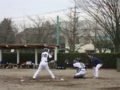 2011年3月6日vs富山大学軟式野球部