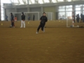 2013年1月27日：富山県総合運動公園屋内グラウンドにて練習