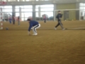 2013年1月27日：富山県総合運動公園屋内グラウンドにて練習