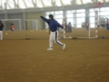2013年1月27日：富山県総合運動公園屋内グラウンドにて練習