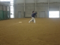 2013年1月27日：富山県総合運動公園屋内グラウンドにて練習