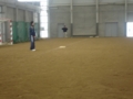 2013年1月27日：富山県総合運動公園屋内グラウンドにて練習