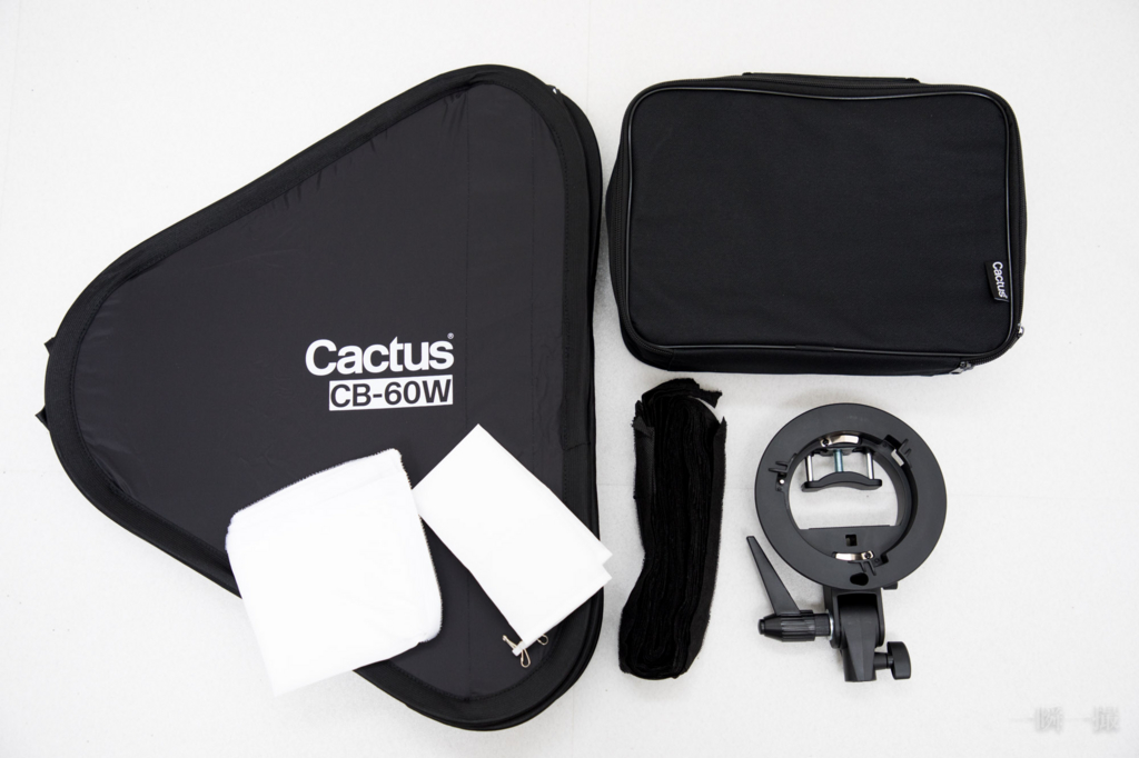 Cactus カクタス CB-60S 60×60 ソフトボックス スタンドに直接取り付けるクリップオンストロボ用ソフトボックス