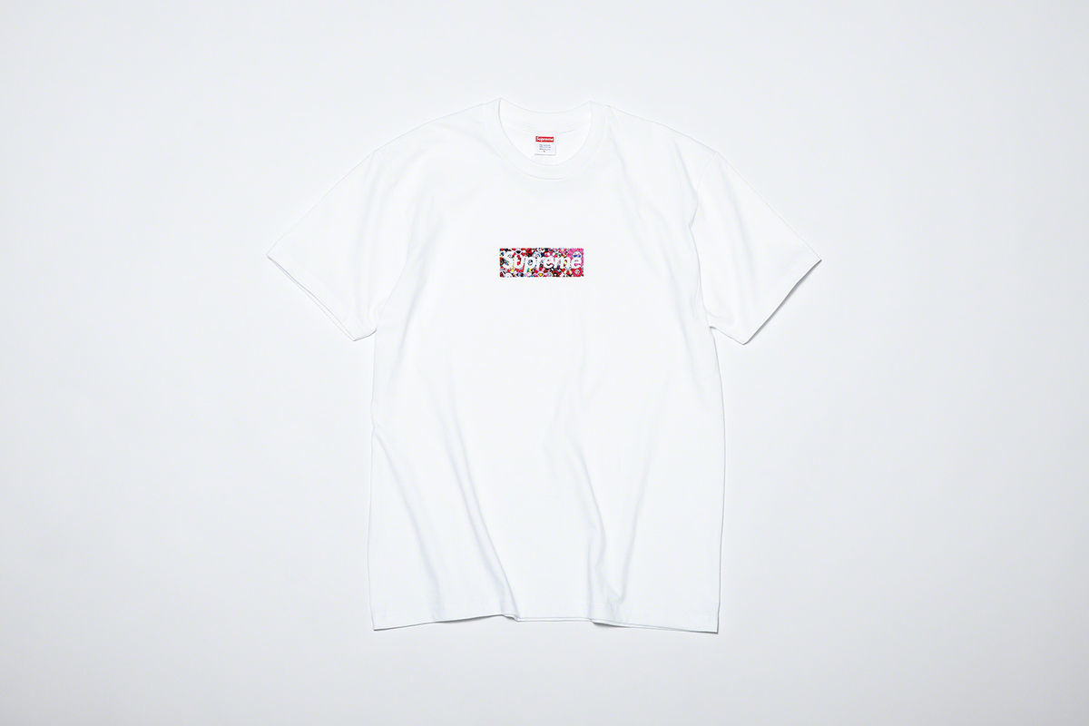 supreme plain black tee