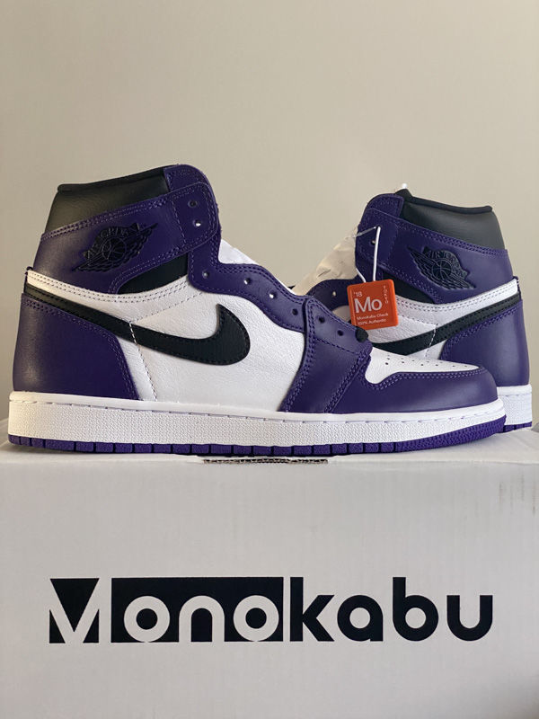 Jordan 1 Retro High Court Purple White