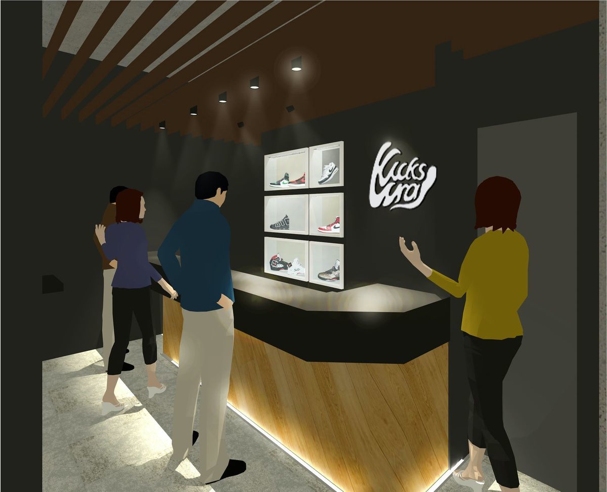 スニーカー 新宿 立ち飲み