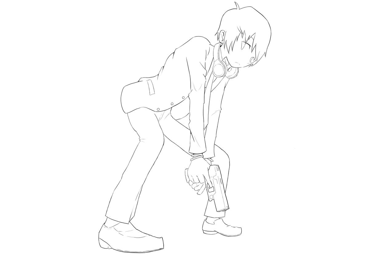 Clip Studio Paint めちゃくちゃ筆圧が弱い人にオススメの線画用ペン サイハテノアトリエ