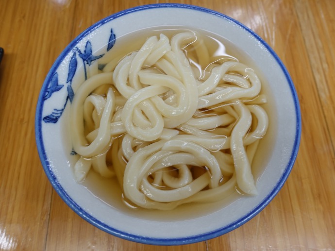 讃岐うどん蓮 たまプラーザ ひやひや 大 天ぷらセット ひっそり斬る