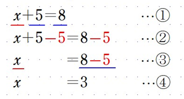1次方程式の解き方・移項を使う - 元数学教員・奉孝先生の「数学の欠点9割脱出法」