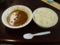 本日のカレー(中村屋インドカリー)