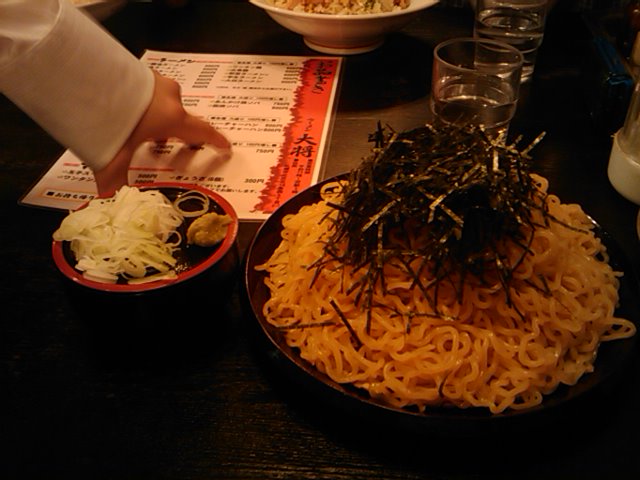 大将　大ざるラーメン