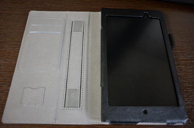 Memo Pad 7 ME572C/ME572CL　保護カバー 収納部