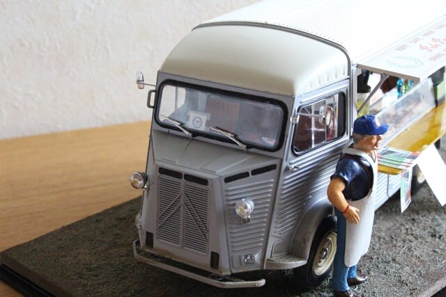 エブロ1/24 シトロエンHバン モバイルキッチン・その3 - 工作台の休日