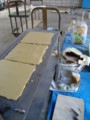 塗り厚を確かめる。