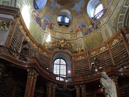 世界一美しい図書館 オーストリア国立図書館 旅の話