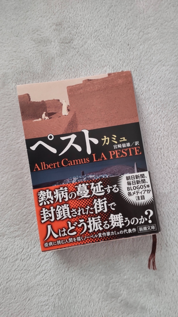 6歳8ヶ月と12日目】読書『ペスト』カミュ - マリンカ日々の記録