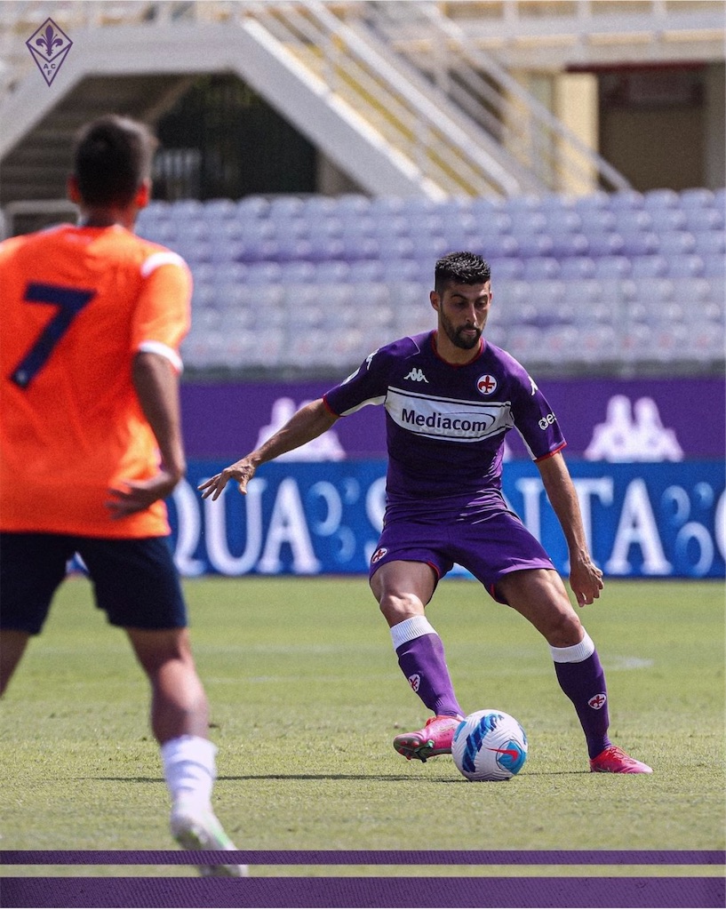 84-85FIORENTINA フィオレンティーナ選手用プラクティス 764 🏴󠁧󠁢󠁥󠁮󠁧󠁿 オールド・トラッフォードに帰還！🇮🇹 フィオレ