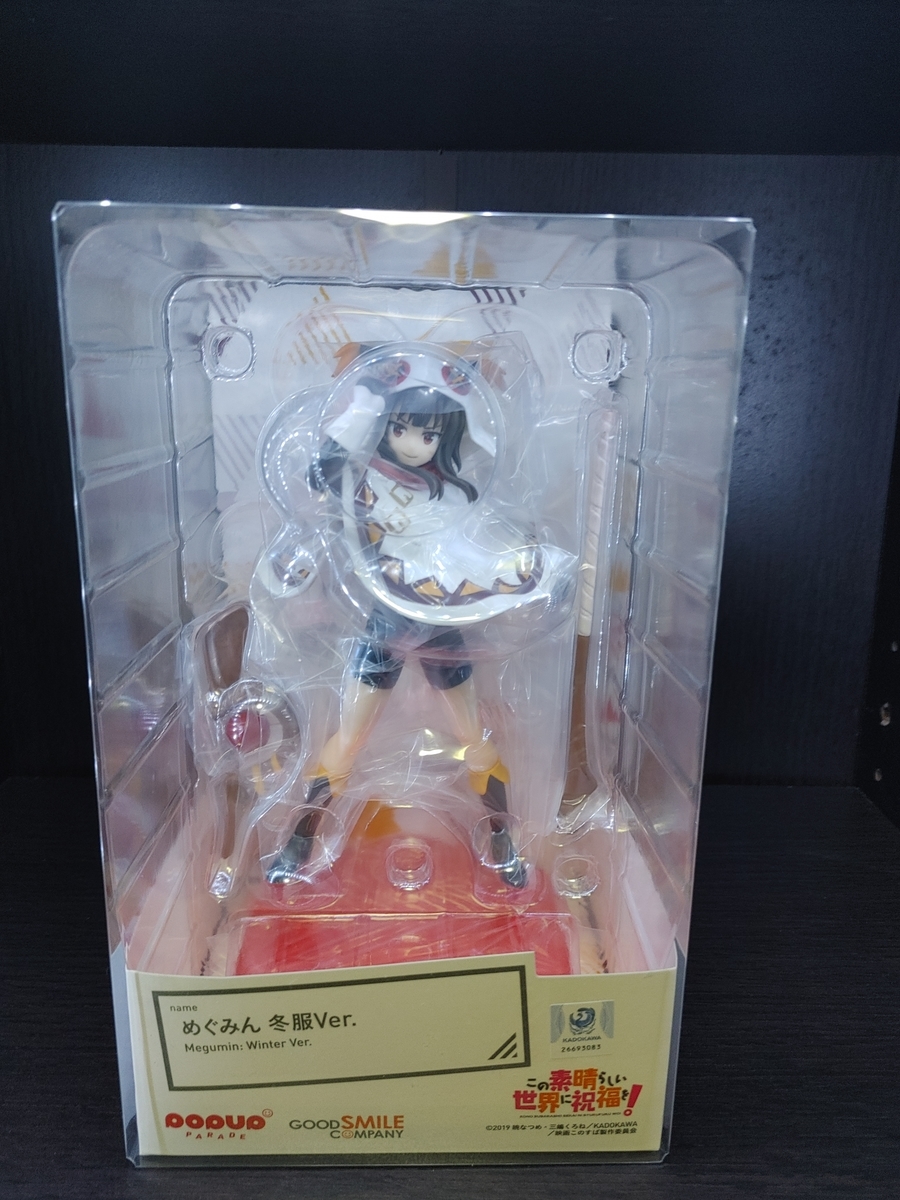 めぐみん 冬服Ver. フィギュア　新品未開封 Amazon.co.jp: POP UP PARADE このすば めぐみん 冬服Ver