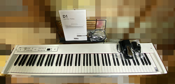 KORG D1（電子ピアノ）をついに購入しました！選んだ理由＆レビュー