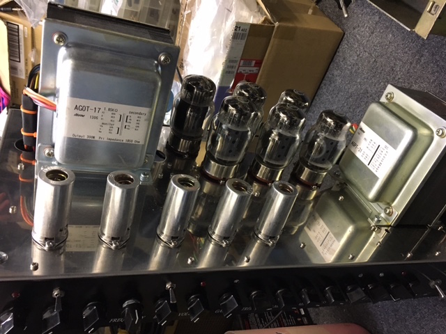 F.A.T.様向け300W用真空管アンプの電源トランス＆出力トランス