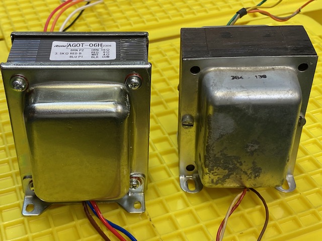 MarshallのJMP50Wモデルの出力トランス - markdadaoの日記