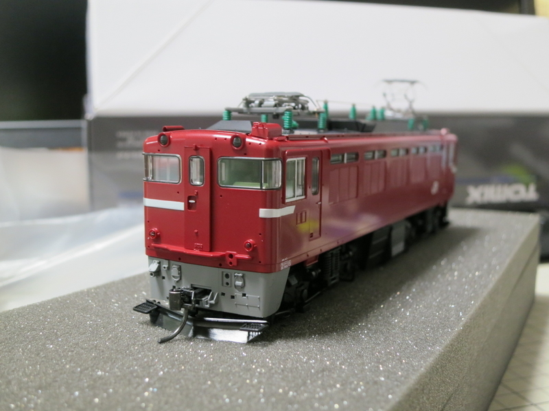 TOMIX HO-165 JR ED75-700形電気機関車 入線 - レインボーブログ