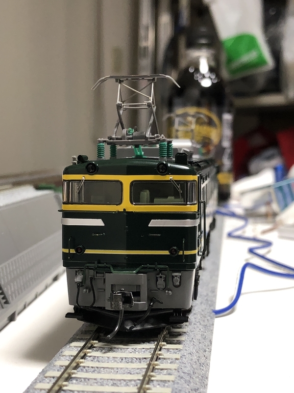 TOMIX HO EF81 トワイライト色 金属製手摺取付 - レインボーブログ