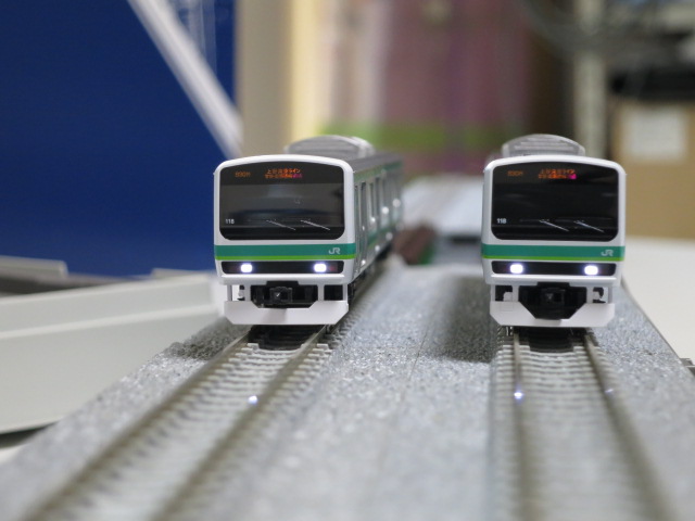 鉄道模型・TOMIX E231系常磐線 キタ