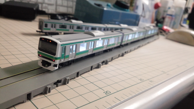 TOMIX-HO E231系 常磐線 7両(USED)室内灯無し