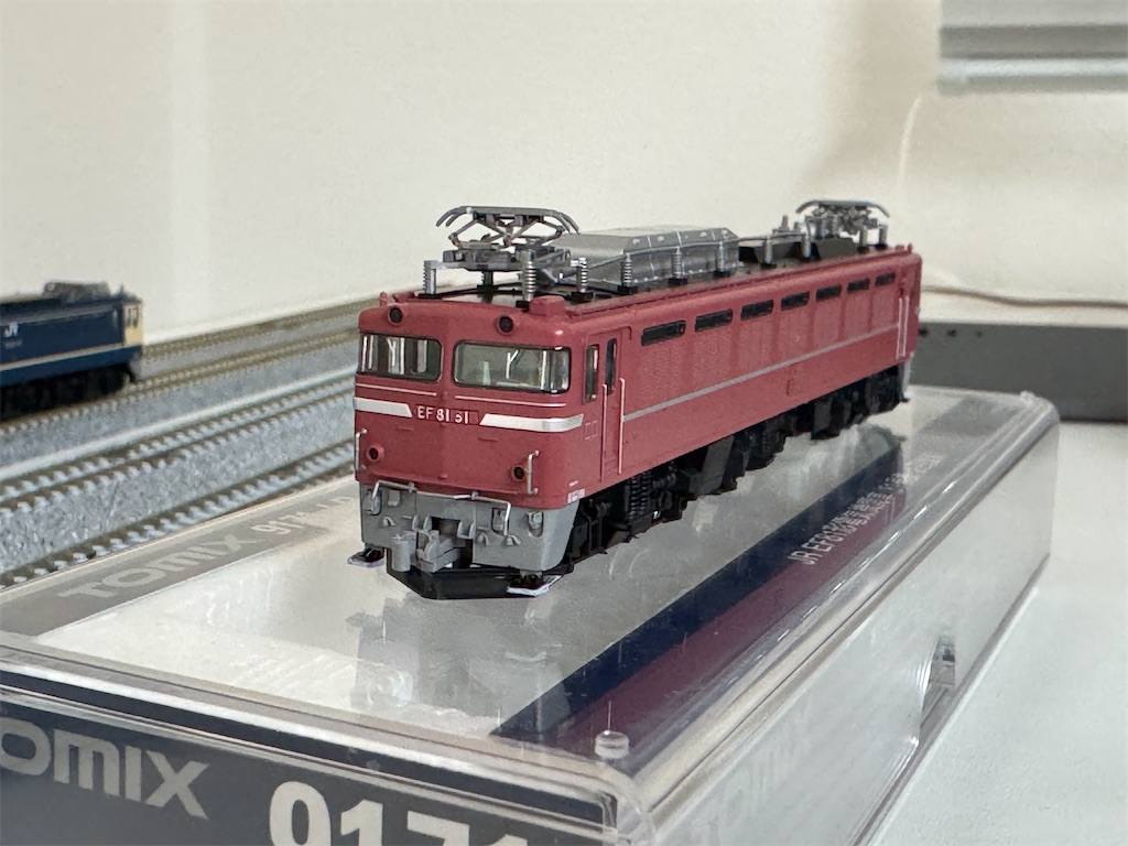 TOMIX EF81-81号機 整備 - レインボーブログ