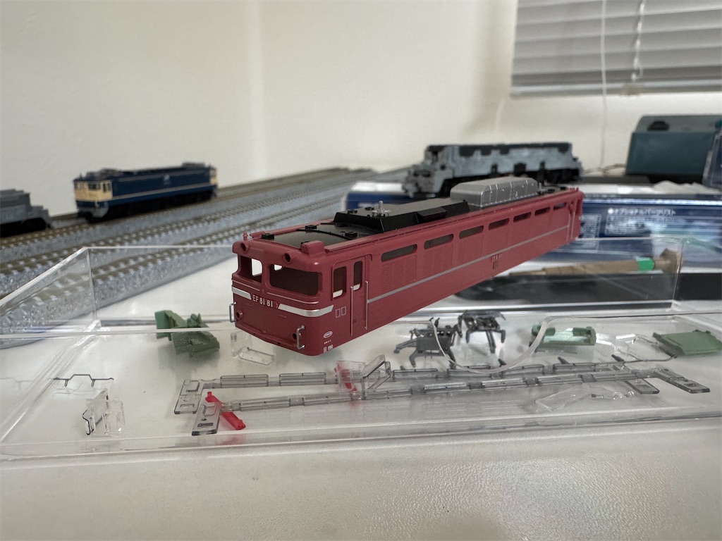 TOMIX EF81-81号機 整備 - レインボーブログ