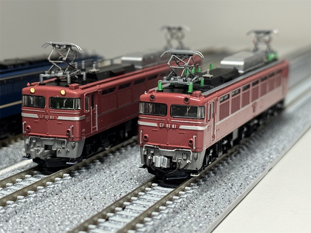 TOMIX EF81-81号機 整備 - レインボーブログ
