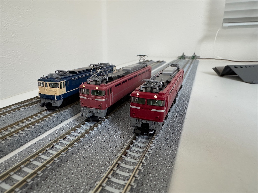 TOMIX 7173 EF81 JR東日本 双頭連結 入線・整備 - レインボーブログ
