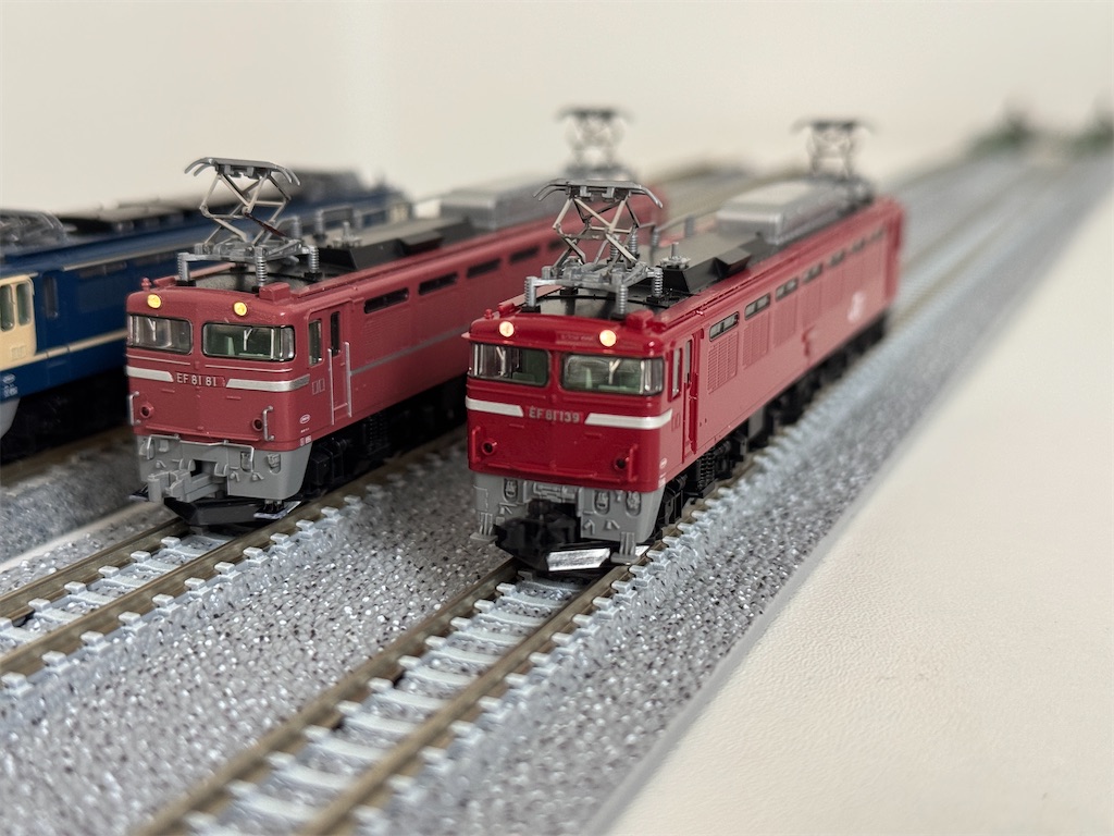 TOMIX 7173 EF81 JR東日本 双頭連結 入線・整備 - レインボーブログ