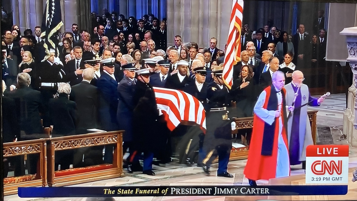 カーター元アメリカ大統領国葬」に思う』 - マッテアとマルコの家