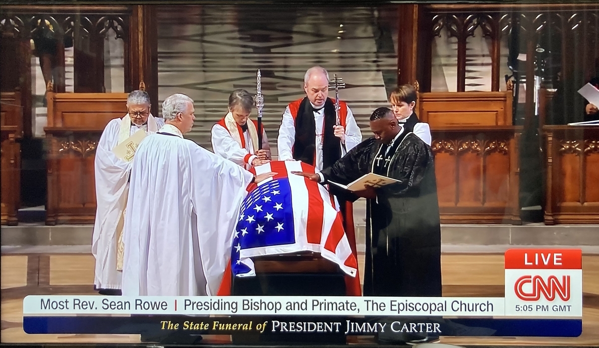 カーター元アメリカ大統領国葬」に思う』 - マッテアとマルコの家