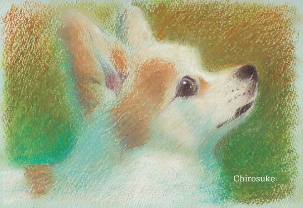 オイルパステル！ - ちろとまろんの水彩画