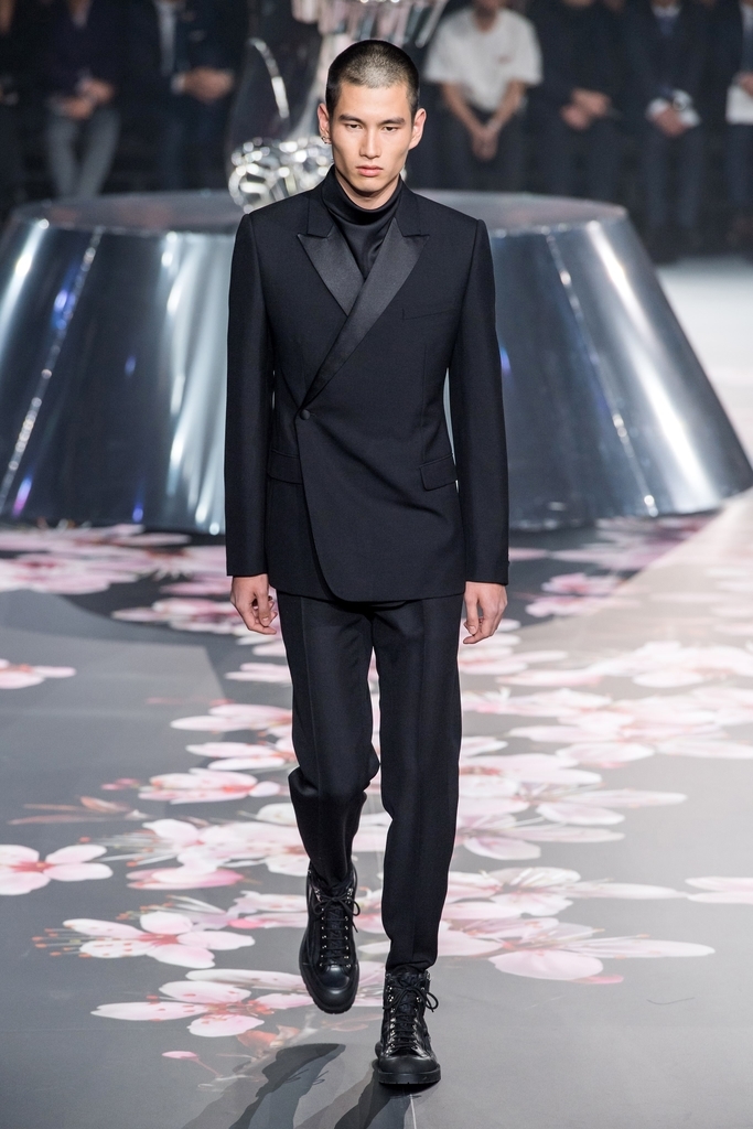 DIOR HOMME ディオールオム 2008年モデル 絡め スモーキングコート 