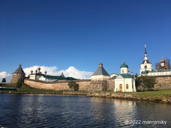 白海に浮かぶソロヴェツキ―島への旅 ③ ～ソロヴェツキ―修道院～ だばいちぇロシア