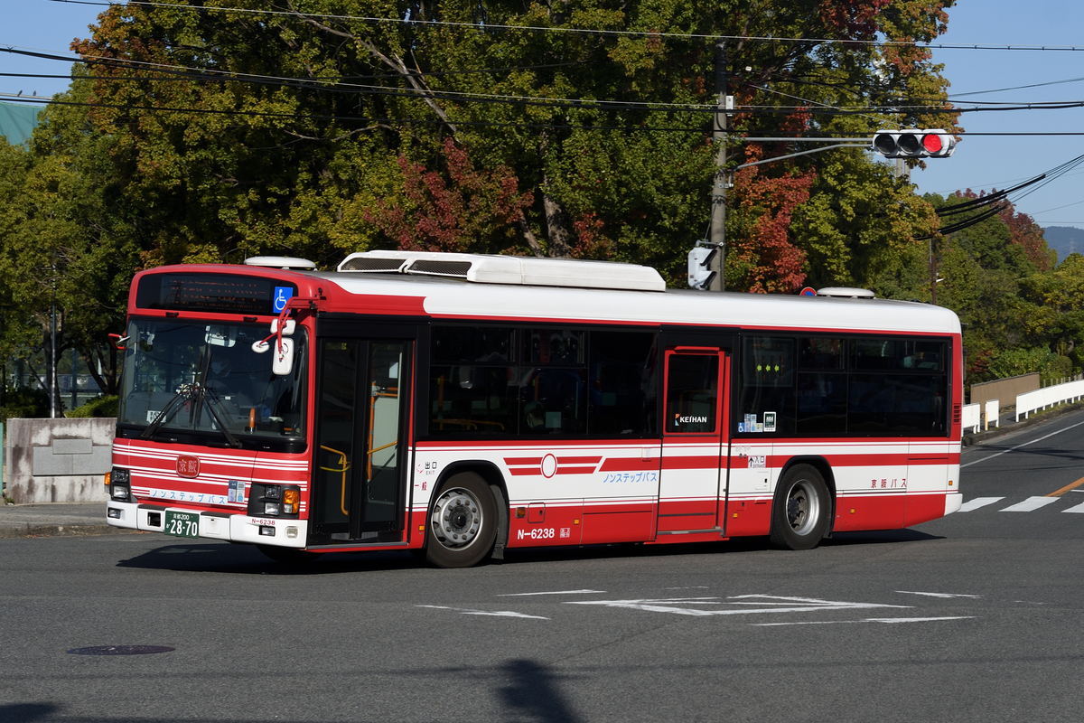京阪バス N6238号車 [京都 200 か 2870] Martinの車両紹介