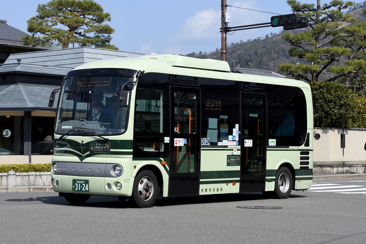 京都市バス 3124号車 [京都 200 か 3124] - Martinの車両紹介