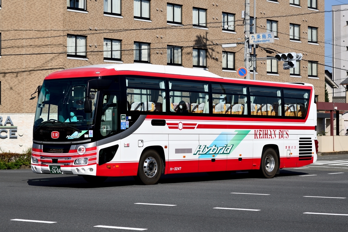 京阪バス H-3247号車 [京都 200 か 2604] - Martinの車両紹介