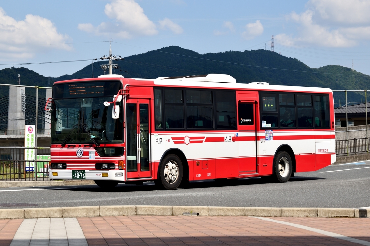 京阪京都交通 K264号車 [京都 200 か 4076] - Martinの車両紹介